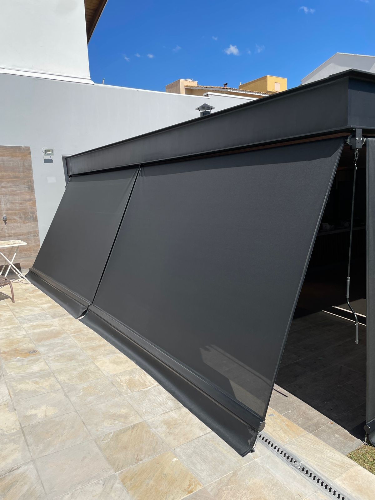 Toldo cortina em tela screen Campinas Toldo cortina em tela screen Campinas