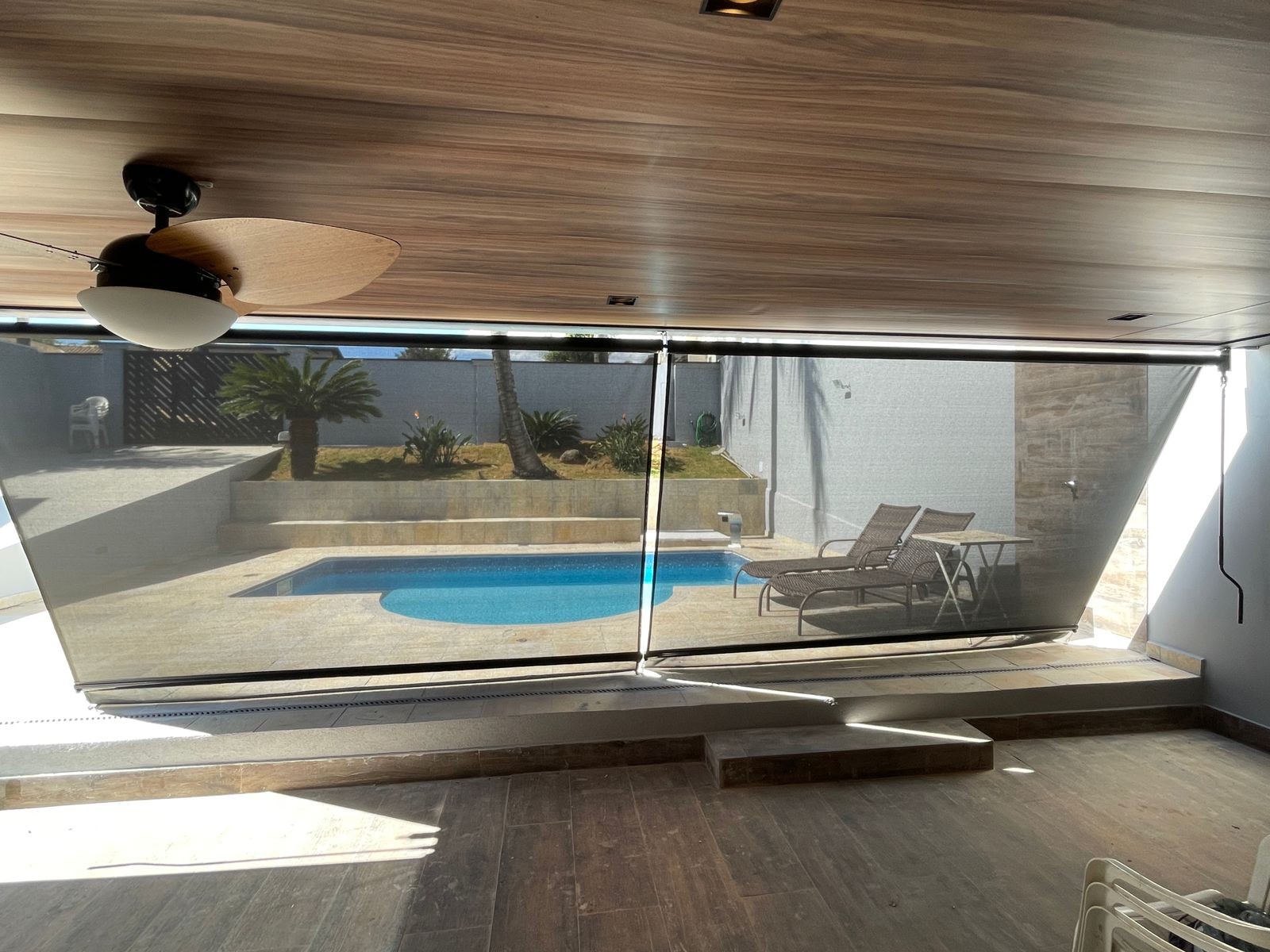 Toldo cortina em tela screen Itupeva Toldo cortina em tela screen Itupeva