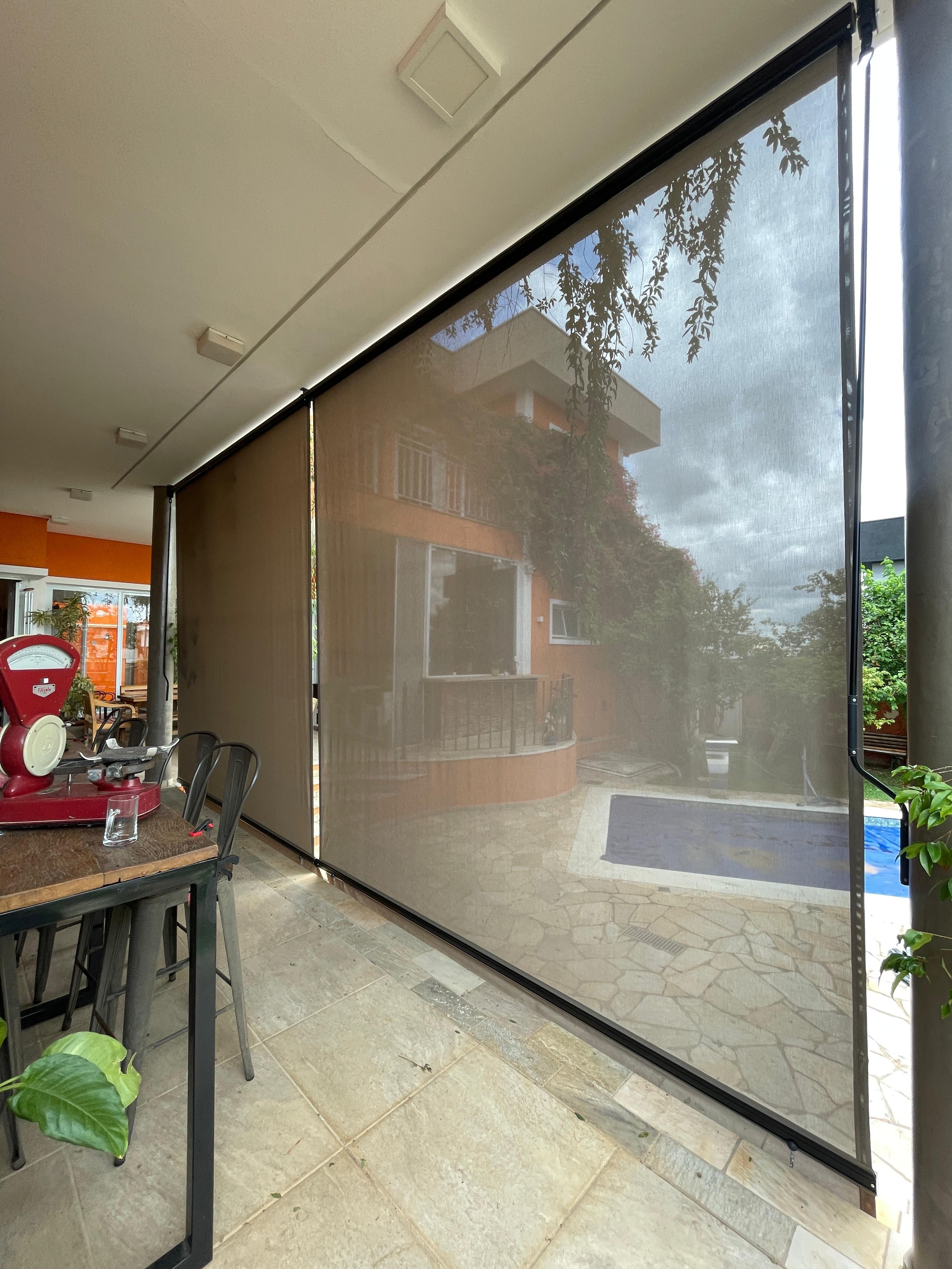 Toldo cortina em tela screen Valinhos Toldo cortina em tela screen Valinhos