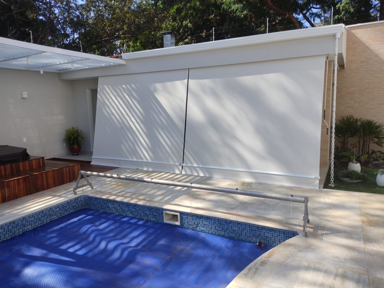 Toldo cortina em tela screen Vinhedo Toldo cortina em tela screen Vinhedo